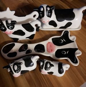 Cow kitchen set